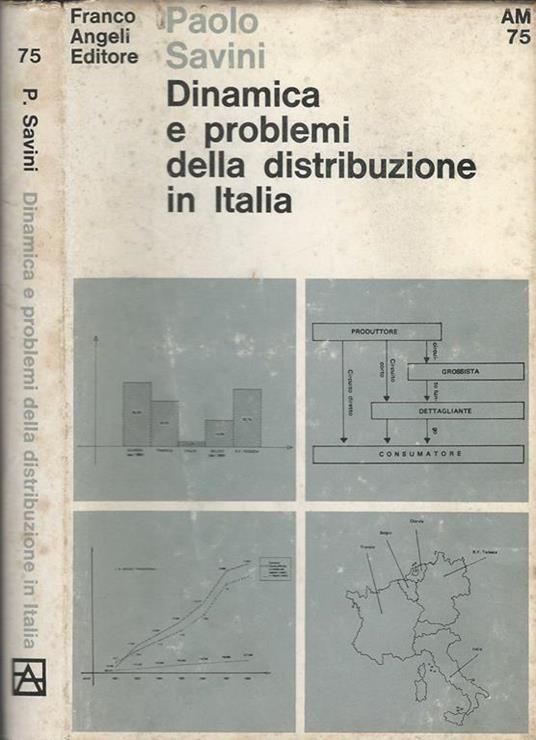 Dinamica e problemi della distribuzione in Italia - Paolo Savini - copertina