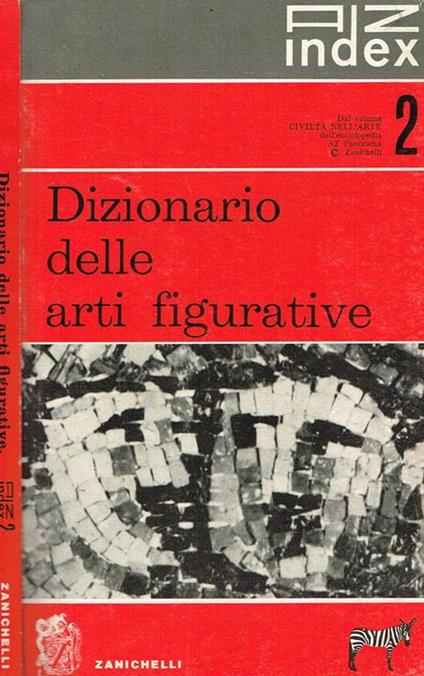 Dizionario delle arti figurative - copertina