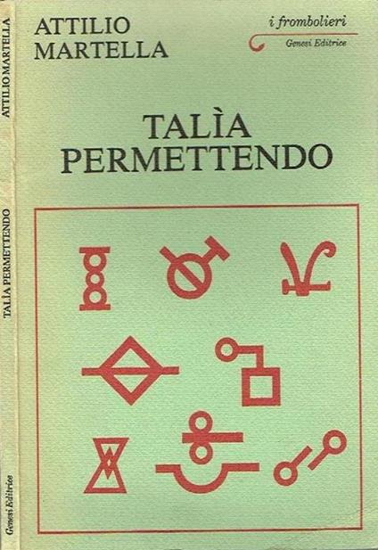 Talia permettendo - Attilio Martella - copertina