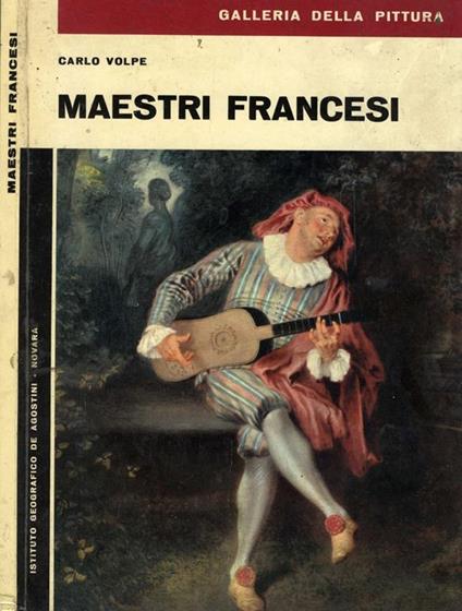 Maestri francesi - Carlo Volpe - copertina