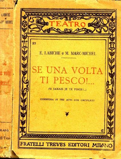 Se Una Volta Ti Pesco!. Si jamais je te pince - copertina