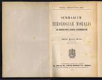 Summarium Theologiae Moralis. Ad Codigem Iuris Canonici Accommodatium