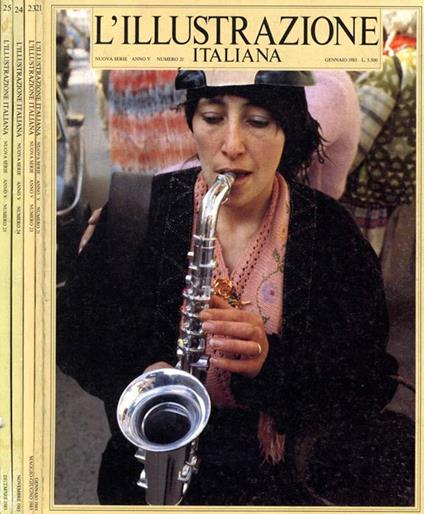L' illustrazione italiana 1985 - Giovanni Raboni - copertina