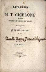 Lettere-Vol. I parte II. Disposte secondo l'ordine dé tempi