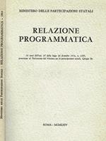 Relazione programmatica