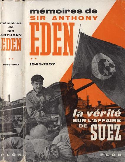 Mémoires. 1945-1957 - Anthony Eden - copertina