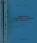 Banca d'italia. Assemblea generale ordinaria dei partecipanti tenuta a roma il giorno 31 maggio 1989. Anno 1988. Bozza di stampa