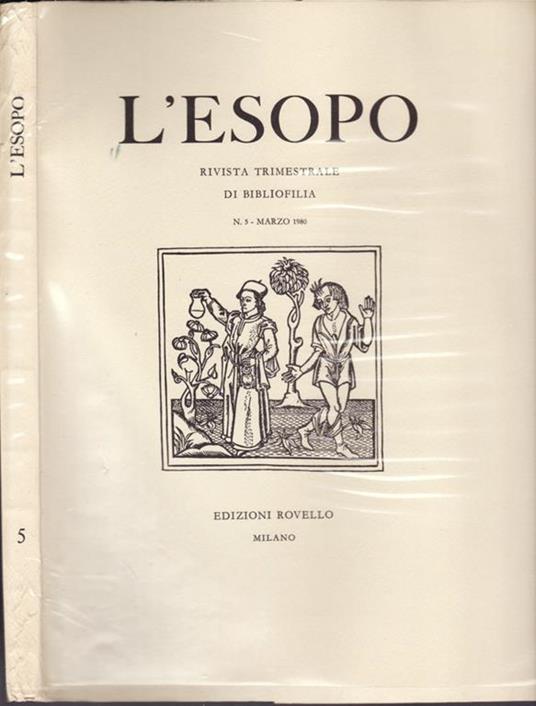 L' esopo - copertina