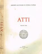 Atti ( Vol. Xxxi). Società Savonese Di Storia Patria
