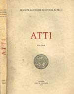 Atti (Vol.Xxix). Società Savonese Di Storia Patria