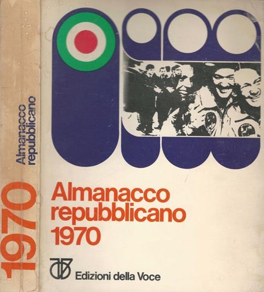 Almanacco repubblicano 1970 - copertina