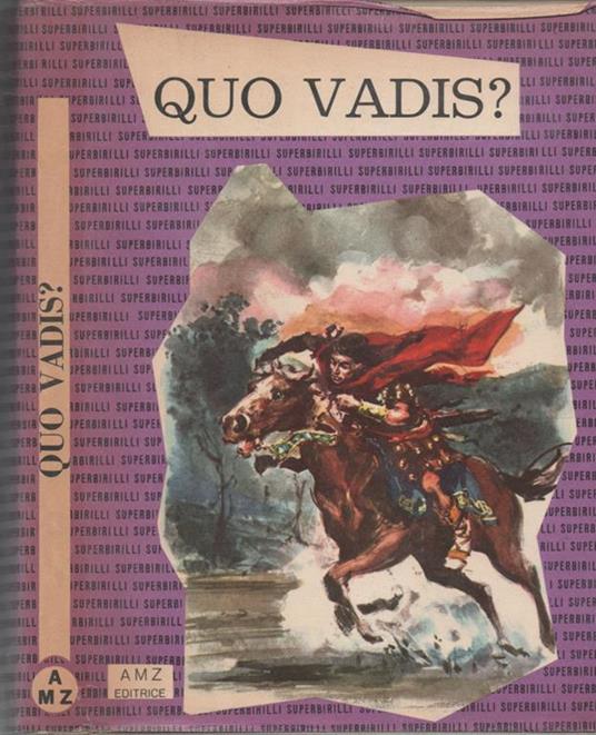 Quo Vadis? - Henryk Sienkiewicz - copertina