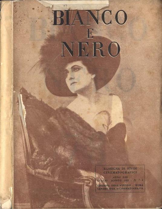 Bianco e nero. Rassegna di studi cinematografici - copertina