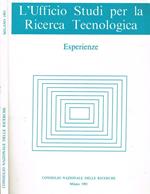 L' ufficio studi per la ricerca tecnologica. Esperienze