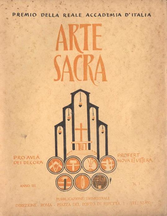 Arte sacra n.3 - copertina