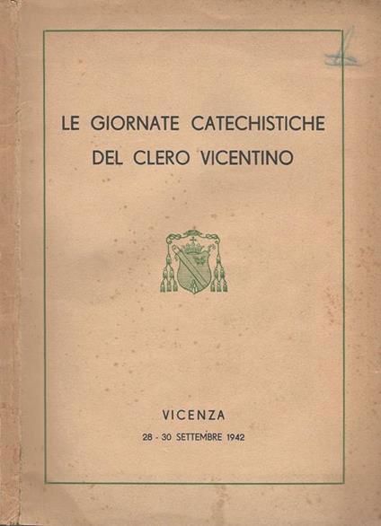 Le giornate catechistiche del clero Vicentino - copertina