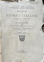 Raccolta degli STORICI Italiani dal cinquecento al millecinquecento FASC. 344