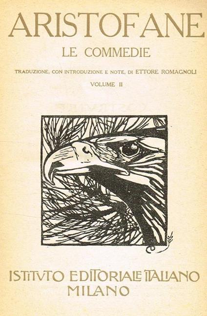 Le Commedie Vol. Ii - Aristofane - copertina