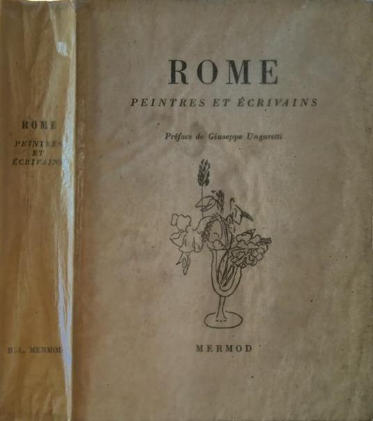 Rome Peintres et Escrivains - copertina