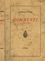 Commenti. Libro Nono