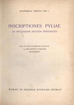 Inscriptiones Pyliae. Ad Mycenaeam Aetatem Pertinentes