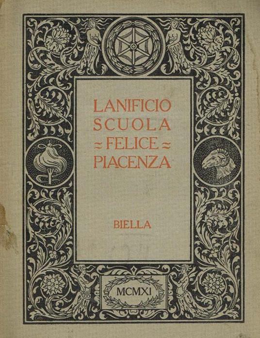 Lanificio Scuola - Felice Piacenza - copertina
