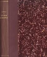 Manuale di storia europea. Vol. I parte I e II. Il Medio Evo