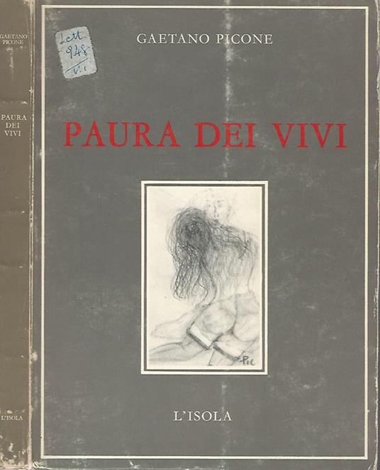Paura dei vivi - Gaetano Picone - copertina