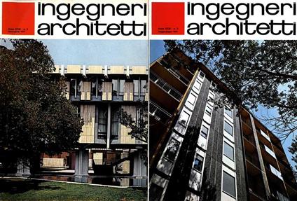 Ingegneri architetti n.2-3 1973 - copertina