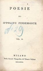 Poesie vol. II Poesie Liriche Inni Terzine