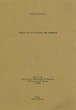Cesare In Una Lettera Del Manzoni. Estratto Da Nuovi Annali Della Facoltà Di Magistero Dell'Università Di Messina