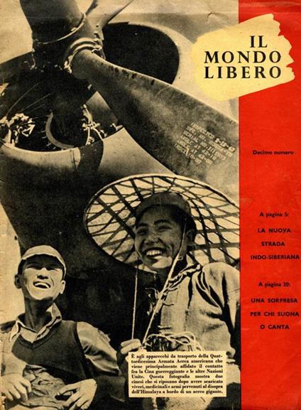 Il mondo libero. Decimo numero - copertina