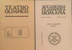 Teatro Olimpico-Accademia Filarmonica Romana, 1979