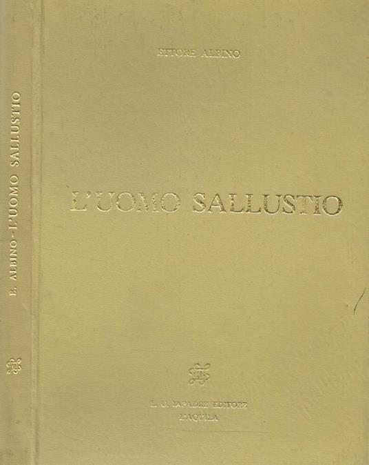 L' Uomo Sallustio - Ettore Albino - copertina