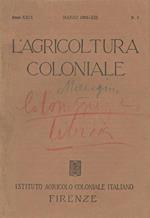 L' agricoltura coloniale n. 3