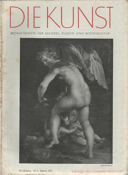 Die Kunst. Monatshefte fur Malerei, Plastik und Wohnkultur N. 5 - copertina