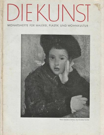 Die Kunst. Monatshefte fur Malerei, Plastik und Wohnkultur N. 2 - copertina