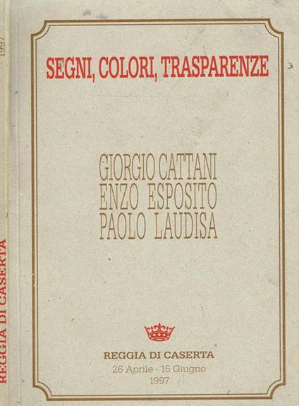 Segni, colori, trasparenze - copertina