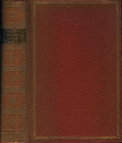 Oeuvre choisies illustrées. Poésies et Drames en vers - Victor Hugo - copertina