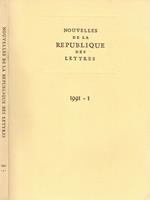 Nouvelles de la Republique des Lettres Vol