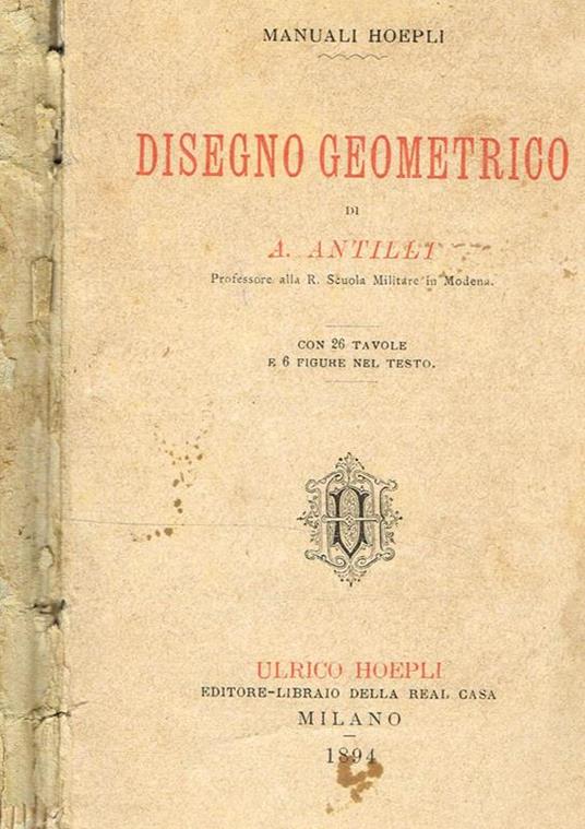 Disegno geometrico - copertina