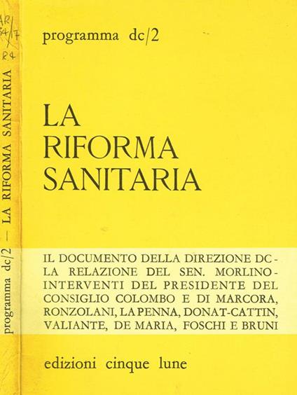 La riforma sanitaria - copertina