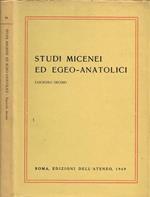 Studi Micenei ed Egeo-Anatolici VOL XL. Fascicolo Decimo