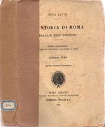 Storia di Roma. dalle sue origini. Testo, costruzione, versione letterale, argomenti e note