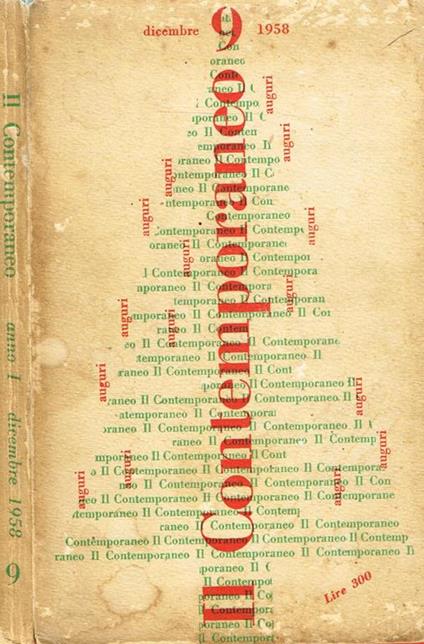 Il Contemporaneo N.9 - copertina