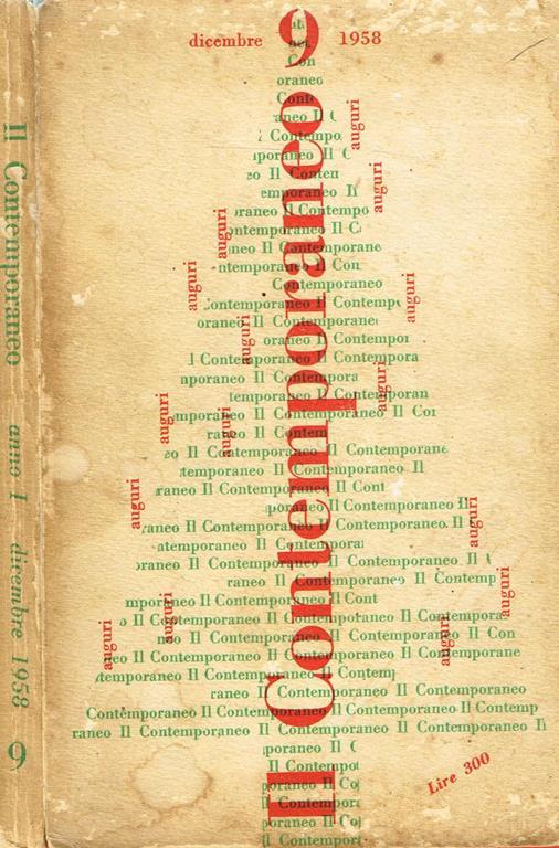 Il Contemporaneo N.9 - copertina