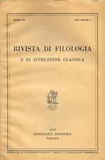 Rivista di Filologia e di Istruzione Classica (Vol. 104)