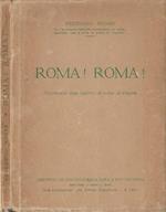 Roma! Roma!. Fragmentos dum caderno de notas de viagem