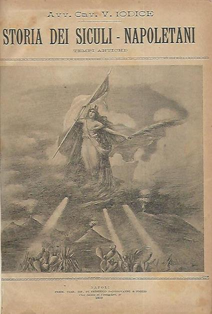 Storia dei Siculi. Napoletani. Tempi Antichi - Vincenzo Iodice - copertina