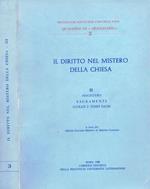 Il Diritto nel Mistero della Chiesa (Volume III). Sacramenti Luoghi e Tempi Sacri